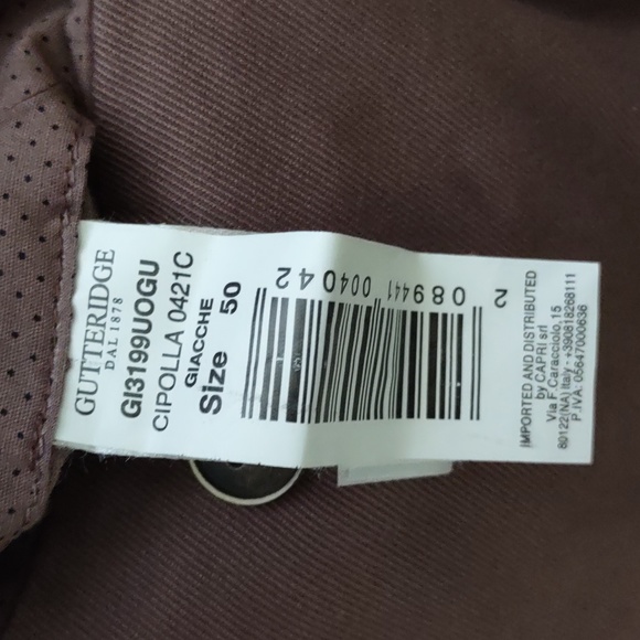 Gutteridge Dal 1878 Cipolla Men's Blazer - Picture 5 of 5